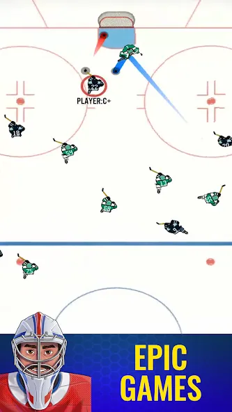 Взлом Superstar Hockey — Безлимитные деньги и энергия — скриншот 2
