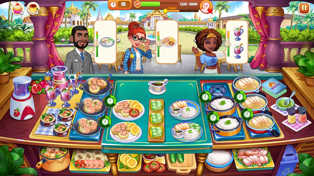 Cooking Madness: A Chef's Game на Андроид — Безлимитные монеты и жизни — скриншот 2 Cooking Madness: A Chef's Game на Андроид — Безлимитные монеты и жизни — скриншот 2