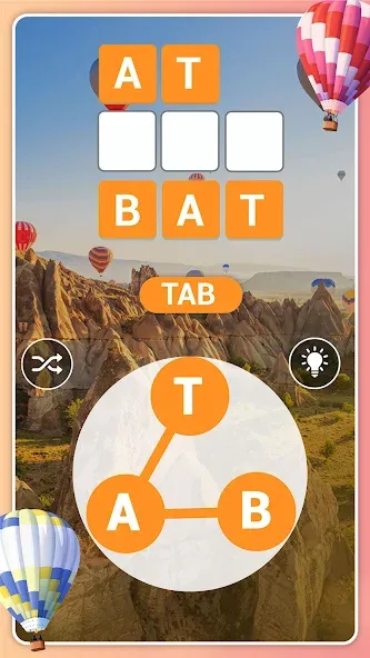 Word City Classic: Word Search — Мод: Без рекламы и много подсказок — скриншот 1