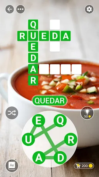 Скачать Ciudad de Palabras: Crucigrama MOD APK — Без рекламы и все подсказки — скриншот 1