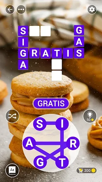 Скачать Ciudad de Palabras: Crucigrama MOD APK — Без рекламы и все подсказки — скриншот 3
