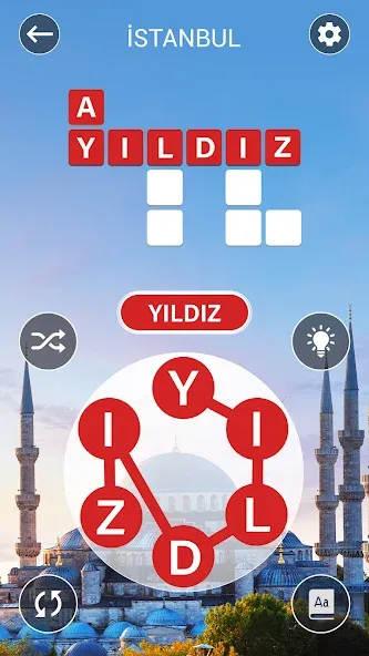 Kelime Gezmece — Безлимитные подсказки и открыты все уровни — скриншот 3