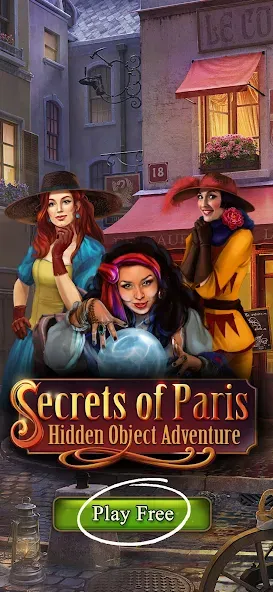 Paris Secrets Hidden Objects на Андроид — Все предметы легко найти — скриншот 5