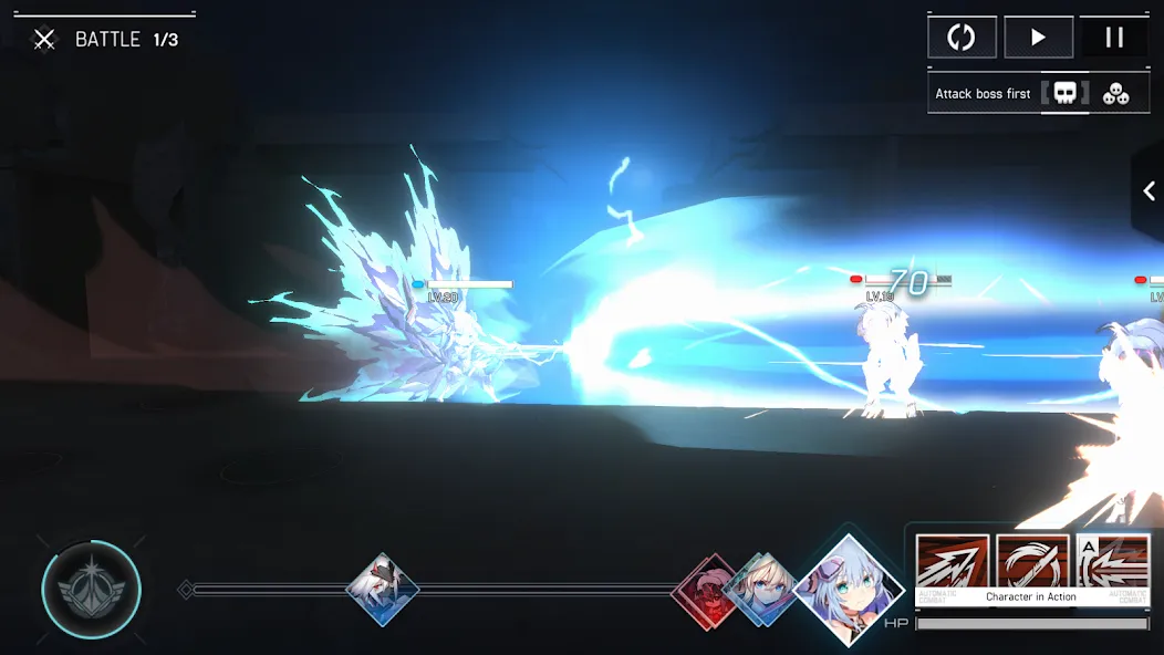 Artery Gear: Fusion MOD APK на Android — Безлимитные ресурсы и усиленные герои — скриншот 5