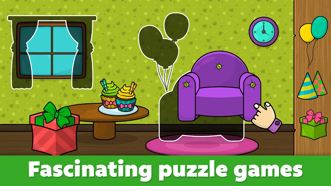 Baby & toddler preschool games — Разблокированы все развивающие игры — скриншот 4