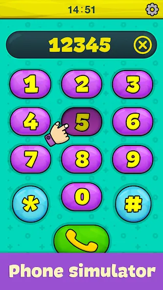 Bimi Boo Baby Phone for Kids — Мод: Все игры открыты и без рекламы — скриншот 3