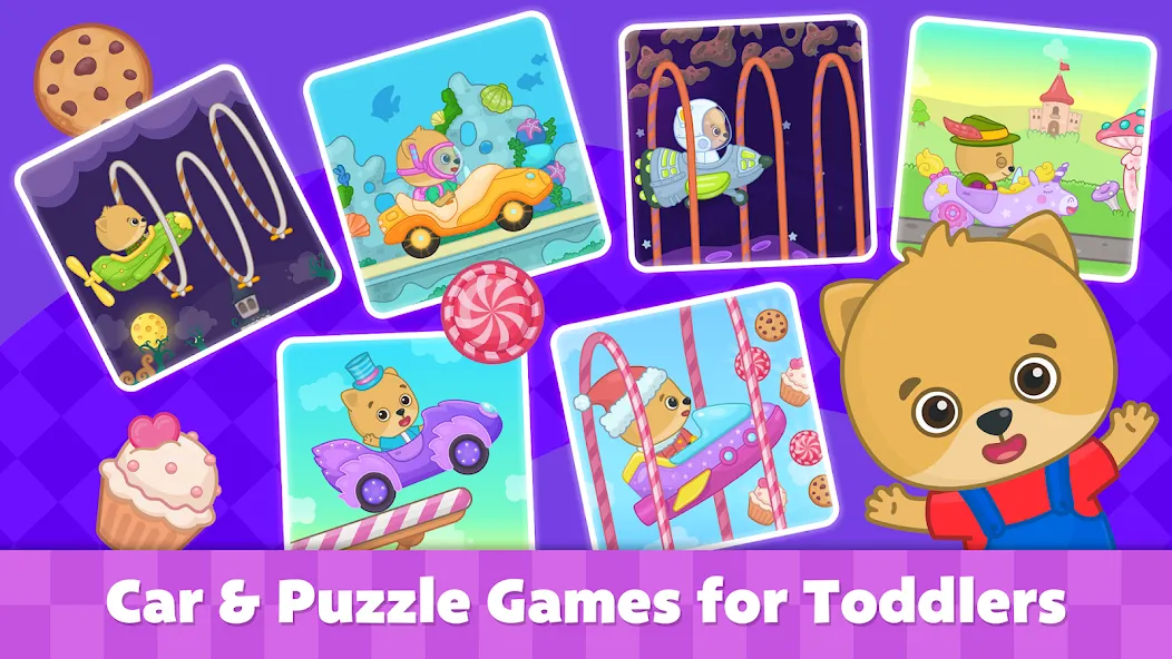 Скачать Bimi Boo Car Games for Kids с модом — Открыты все машинки и уровни — скриншот 1 Скачать Bimi Boo Car Games for Kids с модом — Открыты все машинки и уровни — скриншот 1