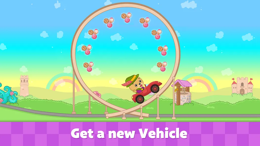 Скачать Bimi Boo Car Games for Kids с модом — Открыты все машинки и уровни — скриншот 2 Скачать Bimi Boo Car Games for Kids с модом — Открыты все машинки и уровни — скриншот 2