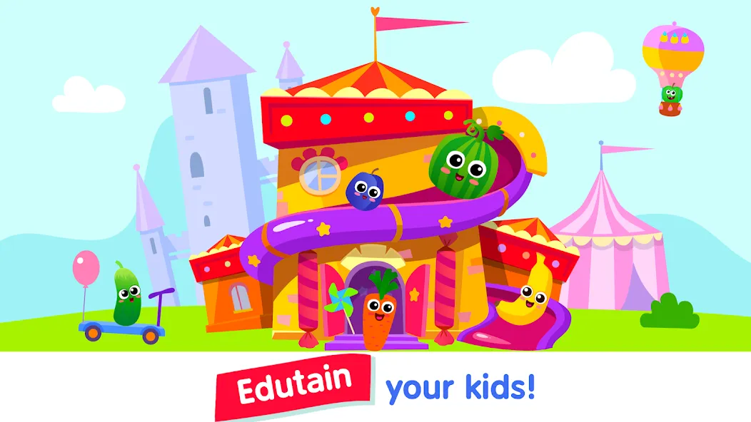 Скачать Kids Learning games 4 toddlers MOD APK — Разблокированы все обучающие игры — скриншот 1