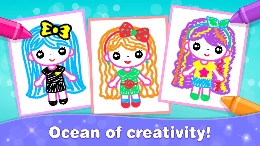 Скачать Bini Game Drawing for kids app на Андроид — Разблокированы все рисунки и уроки — скриншот 5