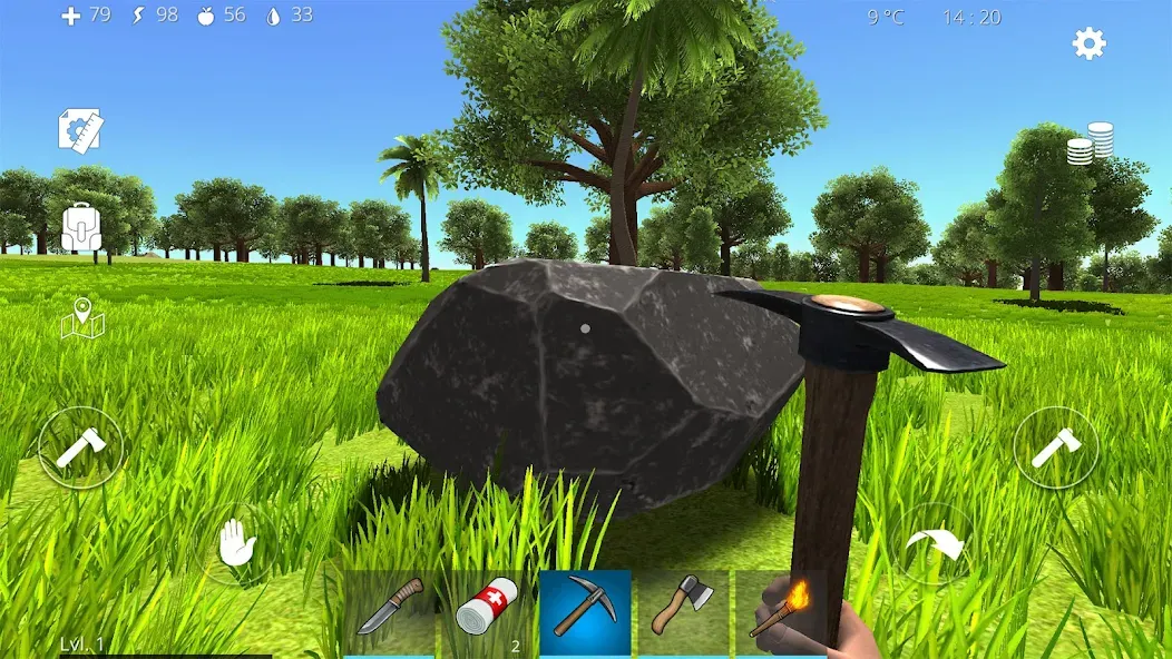 Скачать Ocean Is Home: Survival Island MOD APK — Безлимитные ресурсы и здоровье — скриншот 1