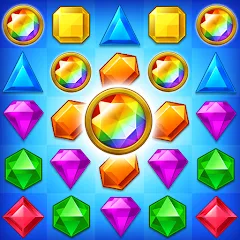 Скачать Jewel Match King на телефон — Безлимитные жизни и подсказки