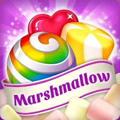Скачать Lollipop & Marshmallow Match3 — Модификация Безлимитные ходы и жизни