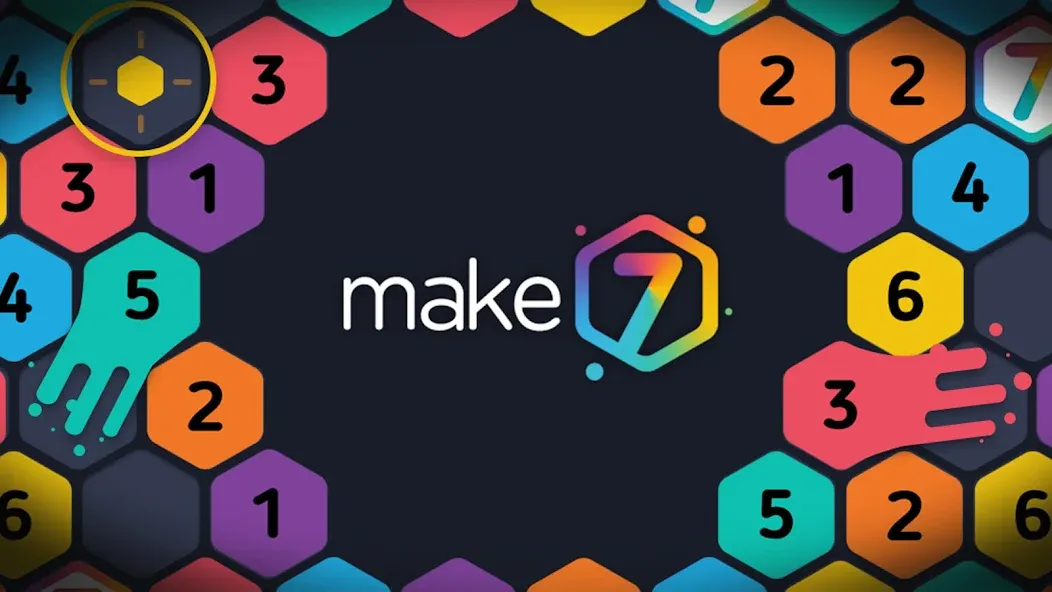 Make7! Hexa Puzzle Mod APK Безлимитные ходы и подсказки — Скачать на Андроид — скриншот 1 Make7! Hexa Puzzle Mod APK Безлимитные ходы и подсказки — Скачать на Андроид — скриншот 1