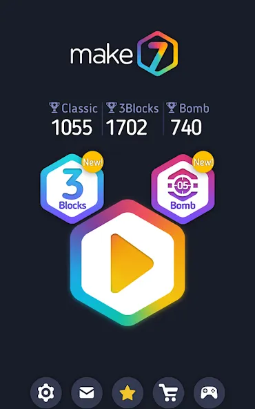 Make7! Hexa Puzzle Mod APK Безлимитные ходы и подсказки — Скачать на Андроид — скриншот 5 Make7! Hexa Puzzle Mod APK Безлимитные ходы и подсказки — Скачать на Андроид — скриншот 5