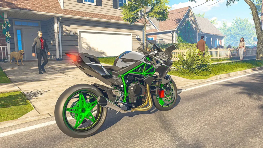 Скачать Motorcycle Dealer Bike Games (Мод: Безлимитные деньги и новые байки) на Андроид — скриншот 2