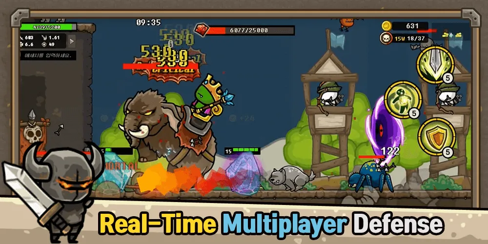 Castle Defense Online (Мод Безлимитные ресурсы и усиленная защита) — скриншот 1