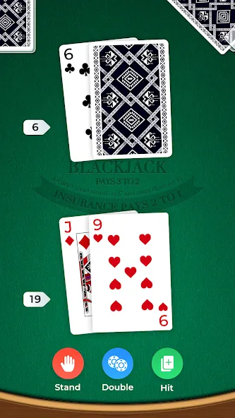 Скачать Blackjack — Модификация Безлимитные фишки и легкие победы — скриншот 2