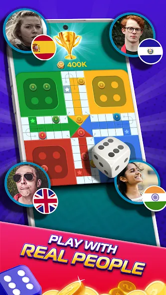 Скачать Ludo SuperStar- Board Game с модом — Безлимитные монеты и всё открыто — скриншот 3