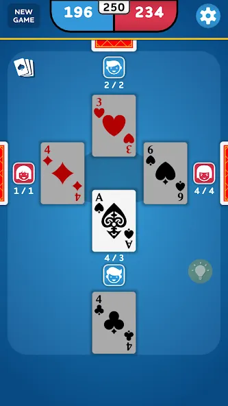 Spades - Card Game — Без рекламы и бесконечные монеты — скриншот 3 Spades - Card Game — Без рекламы и бесконечные монеты — скриншот 3