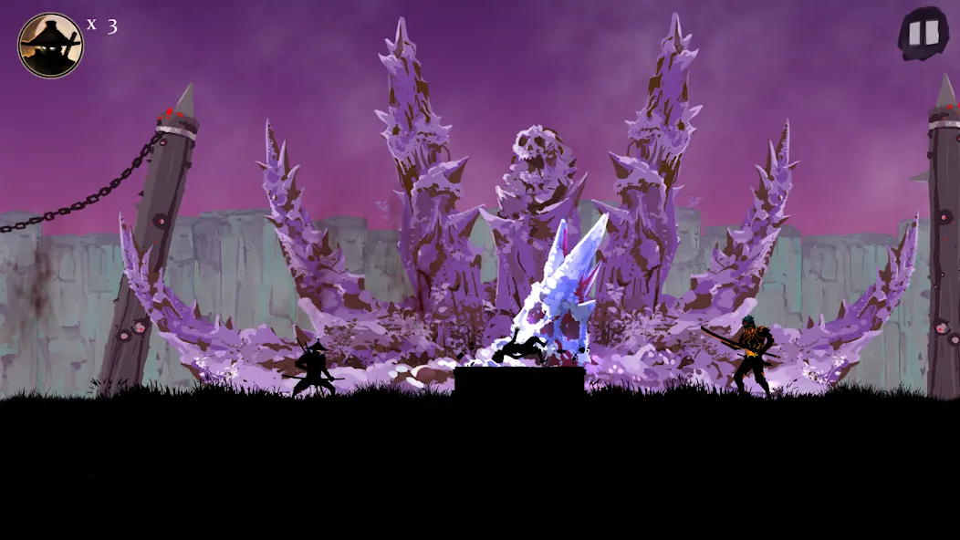 Ninja Arashi MOD — Безлимитные монеты и открыты все уровни на Андроид — скриншот 2
