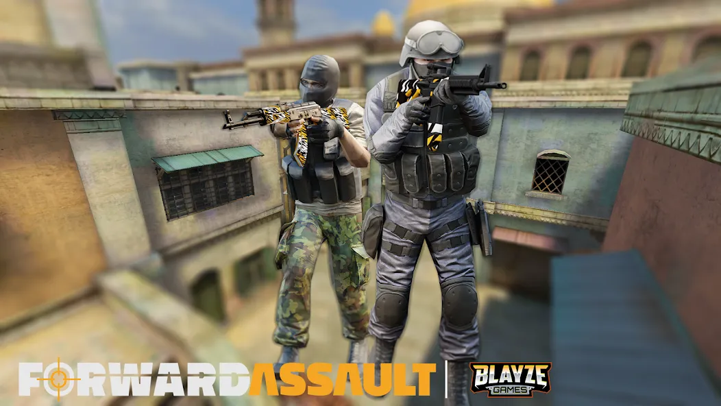 Скачать Forward Assault — Модификация Много денег и оружия — скриншот 1