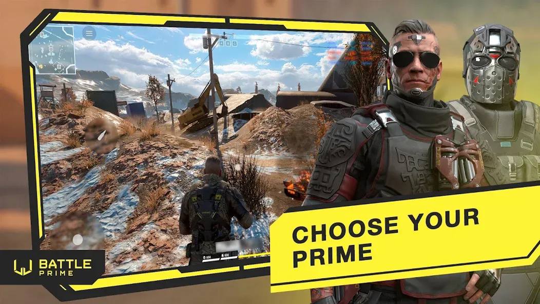 Battle Prime: FPS gun shooting MOD — Безлимитные деньги и оружие на Андроид — скриншот 4