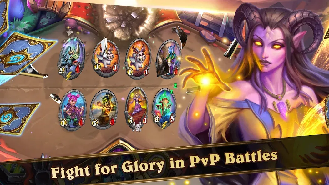Hearthstone на Андроид — Мод Безлимитная мана и открыты все карты — скриншот 2