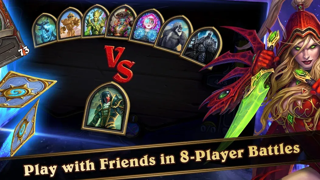 Hearthstone на Андроид — Мод Безлимитная мана и открыты все карты — скриншот 3