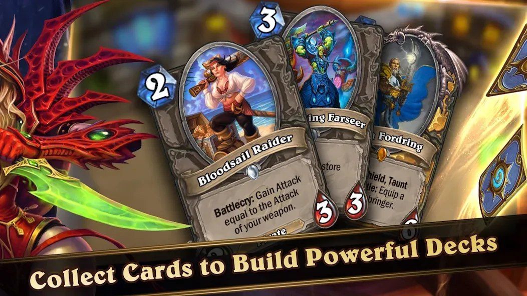 Hearthstone на Андроид — Мод Безлимитная мана и открыты все карты — скриншот 4