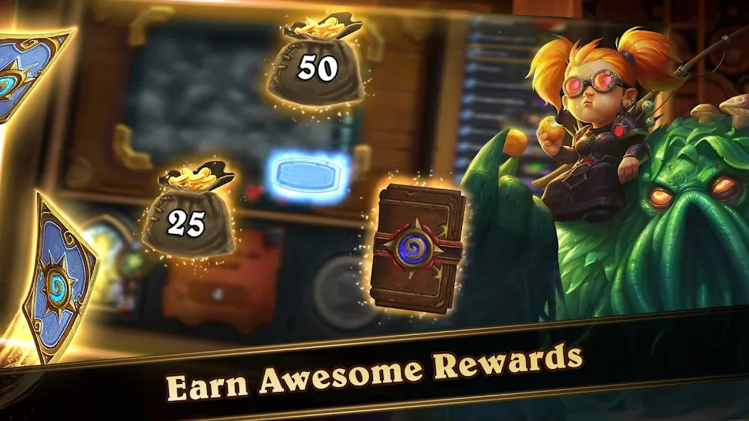 Hearthstone на Андроид — Мод Безлимитная мана и открыты все карты — скриншот 5