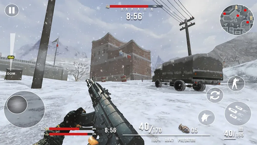 Modern Commando Strike Mission (Мод Безлимитные патроны и оружие) — скриншот 3