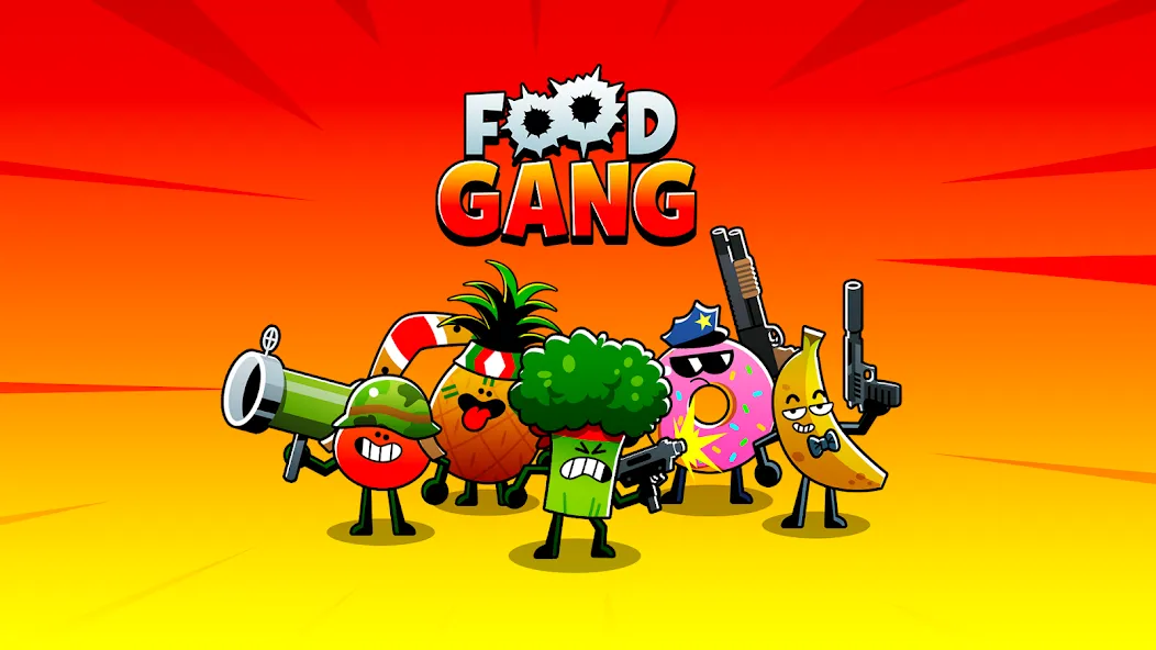 Food Gang (Мод Безлимитные деньги и ресурсы) — скриншот 5