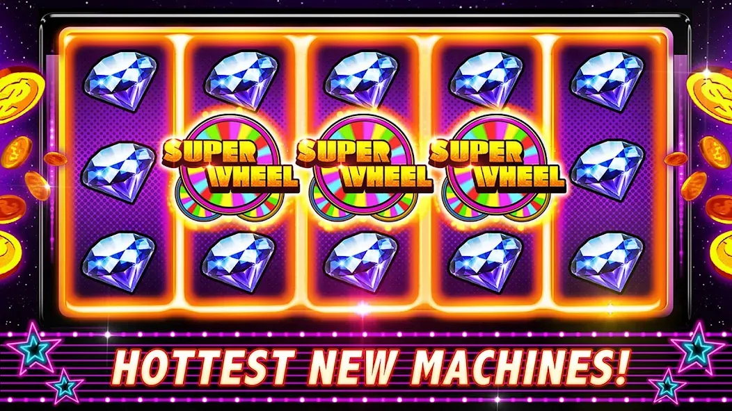 Скачать Super Win Slots - Vintage Slot на Андроид — Безлимитные монеты и бонусы — скриншот 2