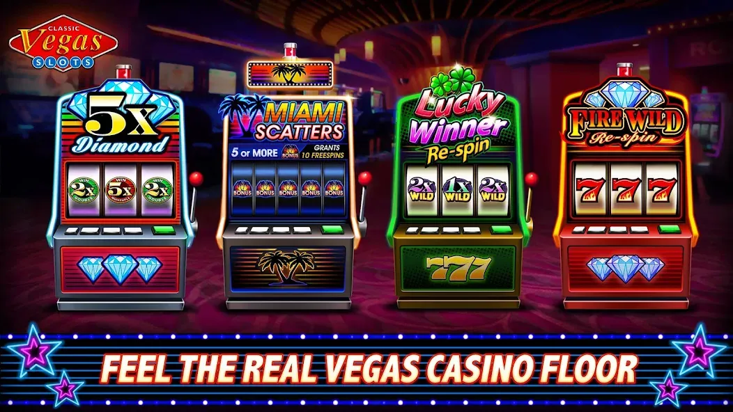 Скачать Super Win Slots - Vintage Slot на Андроид — Безлимитные монеты и бонусы — скриншот 3