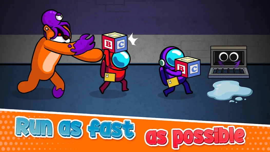 Скачать Survivor In Rainbow Monster на Android — Безлимитные монеты и бессмертие — скриншот 4