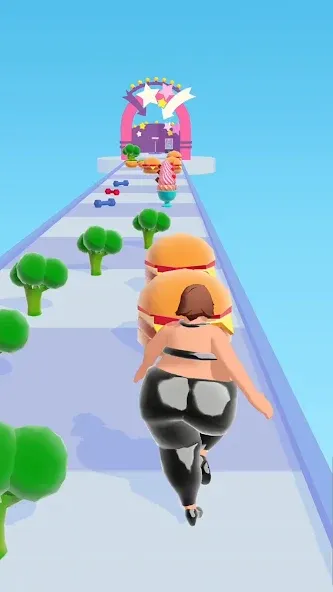 Скачать Body Race (Мод: Много денег и все уровни открыты) на Андроид — скриншот 1