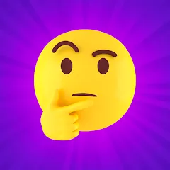 Взломанная Emoji Quiz - Word game на Андроид — Открыты все уровни и подсказки