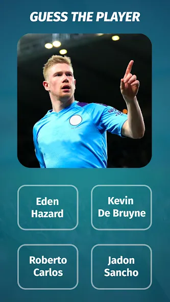 Football Quiz - Soccer Trivia Mod APK Все футбольные вопросы открыты — Скачать на Андроид — скриншот 1
