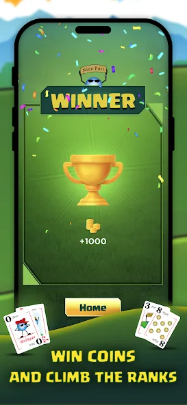 Скачать Play Nine: Golf Card Game — Последняя версия (Безлимитные монеты и все уровни) — скриншот 4 Скачать Play Nine: Golf Card Game — Последняя версия (Безлимитные монеты и все уровни) — скриншот 4