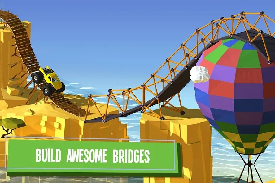 Скачать Build a Bridge! на Андроид — Безлимитные деньги и ресурсы — скриншот 2 Скачать Build a Bridge! на Андроид — Безлимитные деньги и ресурсы — скриншот 2
