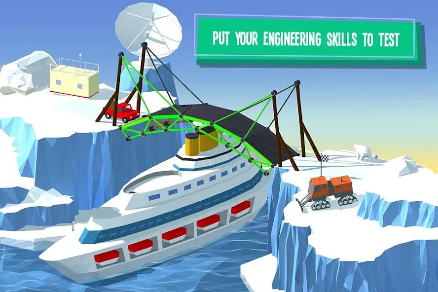 Скачать Build a Bridge! на Андроид — Безлимитные деньги и ресурсы — скриншот 4 Скачать Build a Bridge! на Андроид — Безлимитные деньги и ресурсы — скриншот 4