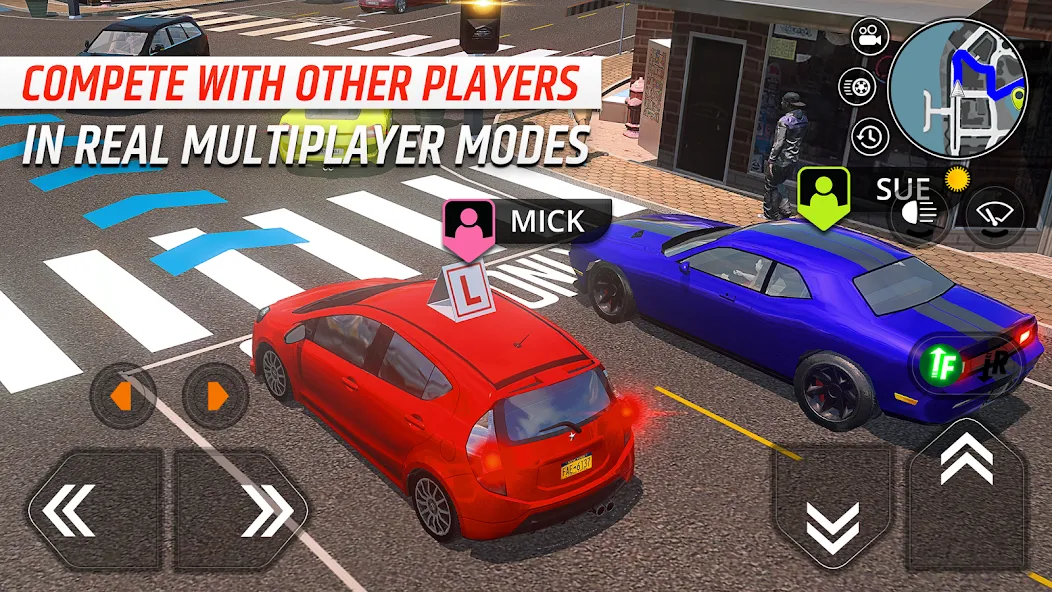 Car Driving School Simulator Mod APK Безлимитные деньги и все машины открыты — Скачать на Андроид — скриншот 5