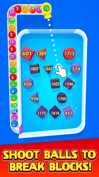 Скачать Bounce Merge MOD APK — Безлимитные жизни и усиленные бонусы — скриншот 1