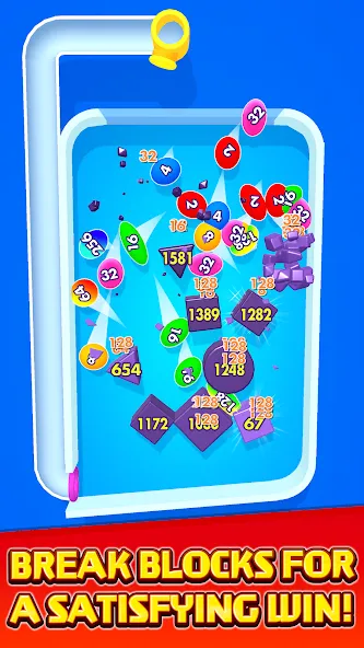 Скачать Bounce Merge MOD APK — Безлимитные жизни и усиленные бонусы — скриншот 2