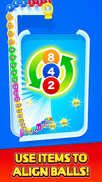 Скачать Bounce Merge MOD APK — Безлимитные жизни и усиленные бонусы — скриншот 4