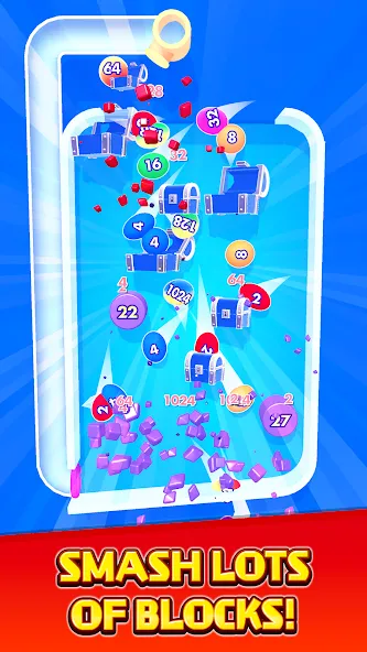 Скачать Bounce Merge MOD APK — Безлимитные жизни и усиленные бонусы — скриншот 5