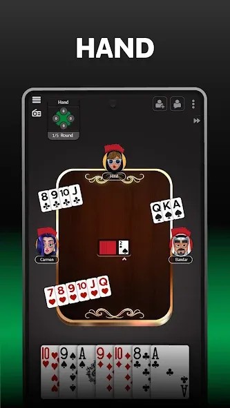 Jawaker Hand, Trix & Solitaire (Мод Без рекламы и все карты открыты) — скриншот 4 Jawaker Hand, Trix & Solitaire (Мод Без рекламы и все карты открыты) — скриншот 4