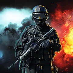 Скачать Black Commando : War Game MOD APK — Безлимитные патроны и оружие