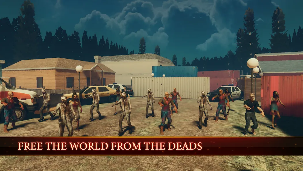 Скачать взломанную Dead Invasion : Zombie Shooter — Много денег и патронов — скриншот 2